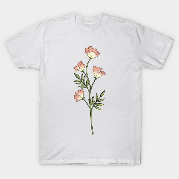 Sweet Pea T-Shirt by Reeseworks